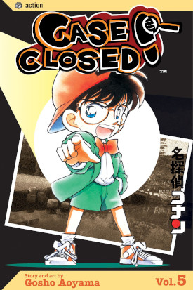 Case Closed, Volume 5: The Bandaged Be-header by Gosho Aoyama, translated by Joe Yamazaki